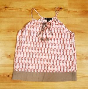 Tommy Bahama Sleeveless Front Tie Tank Top